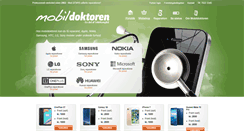 Desktop Screenshot of mobildoktoren.dk